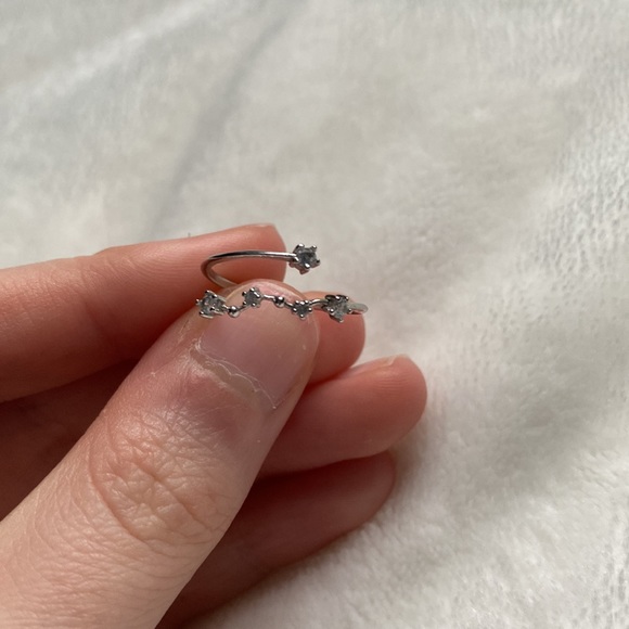 pisces silver ring - Picture 2 of 3